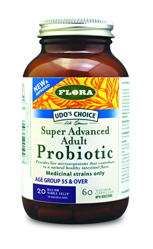 Flora Super Advanced Adult Probiotic|Flora Super probiotique Adultes plus