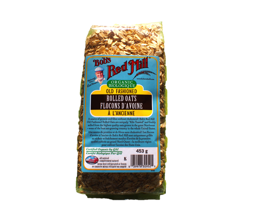Bob's Red Mill Organic Rolled Oats|Bob's Red MIll Flocons d'avoine BIO