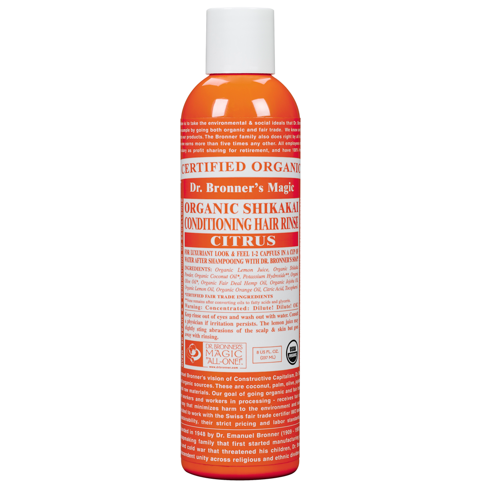 Dr. Bronner's Organic Citrus Shikakai Conditioning Rinse
