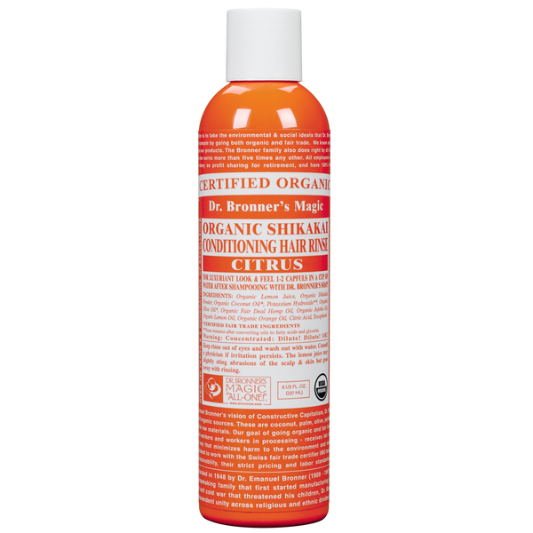 Dr. Bronner's Organic Citrus Shikakai Conditioning Rinse