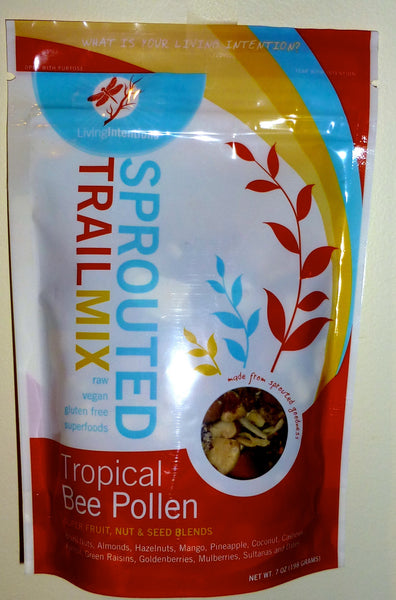 Living Intentions Tropical Bee Pollen - Sprouted Trail Mix