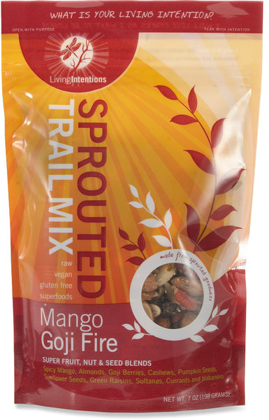 Living Intentions Trail Mix - Mango Goji Fire