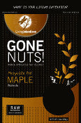 Living Intentions Gone Nuts Maple Mesquite Walnuts - 85gr / 3oz|Living Intentions Gone Nuts Érable et noix Mesquite - 85gr / 3oz
