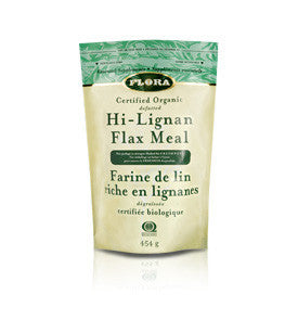 Flora Hi-Lignan Flax Meal 454g / 1Lb|Flora Farine de lin riche en lignanes 454gr / 1Lb