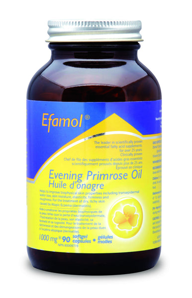 Flora Efamol® Evening Primrose Oil - 1000mg|Flora Efamol® Huile d'onagre - 1000mg