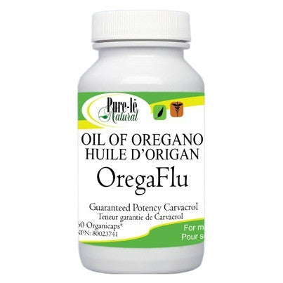 Pure-le Natural OregaFlu Oregano Oil caps|Pure-le Natural Huile d'origan capsules