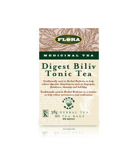 Flora™ Digest Biliv Tonic Tea||Flora™ Tisane Tonique Digestion Vési-foie