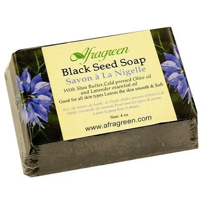 Afragreen® Black Seed Soap 113g / 4oz|Afragreen Savon à la Nigelle 113g / 4oz