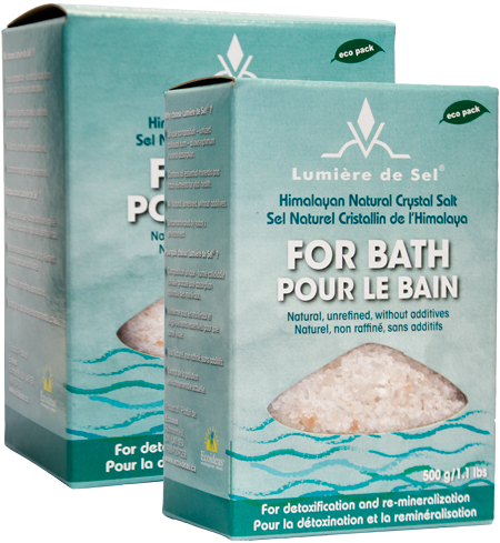 Himalayan Crystal Bath Salt 500g|Sel de Bain Himalayen