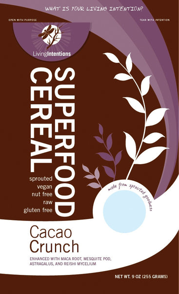 Living Intentions Cacao Crunch - Superfood Cereal