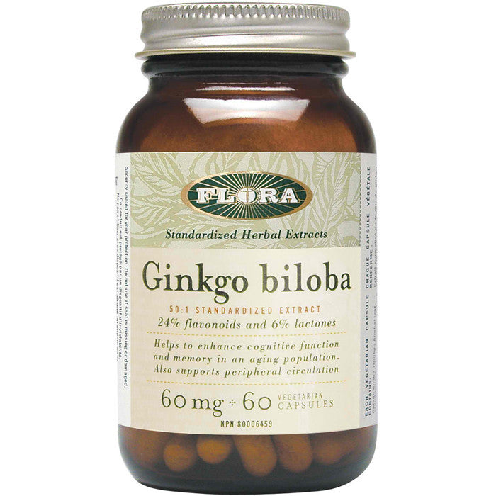 Flora Ginkgo Biloba 60 capsules