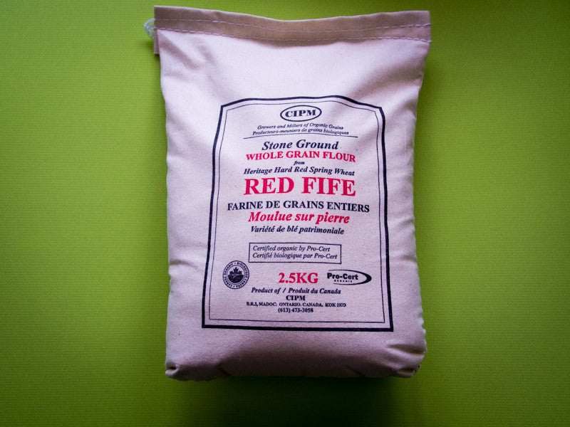 Organic Red Fife Flour|Farine Red Fife BIO