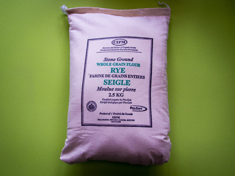 Organic Stone-Ground Rye Flour|Farine de seigle  BIO