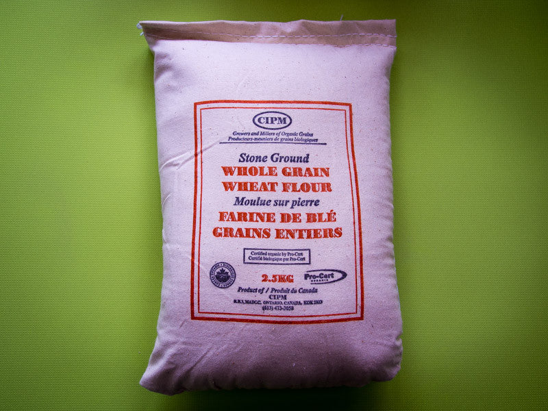 Organic Stone-Ground Whole Wheat Flour|Farine de blé entier  BIO